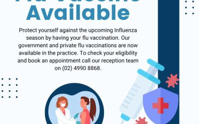 Flu Vaccine Available