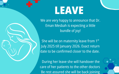 Dr. Eman Mesbah Maternity leave